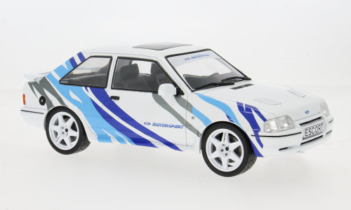 Ford Escort Mk. IV RS Turbo S2 1990 Wit/Decor. - 1:18
